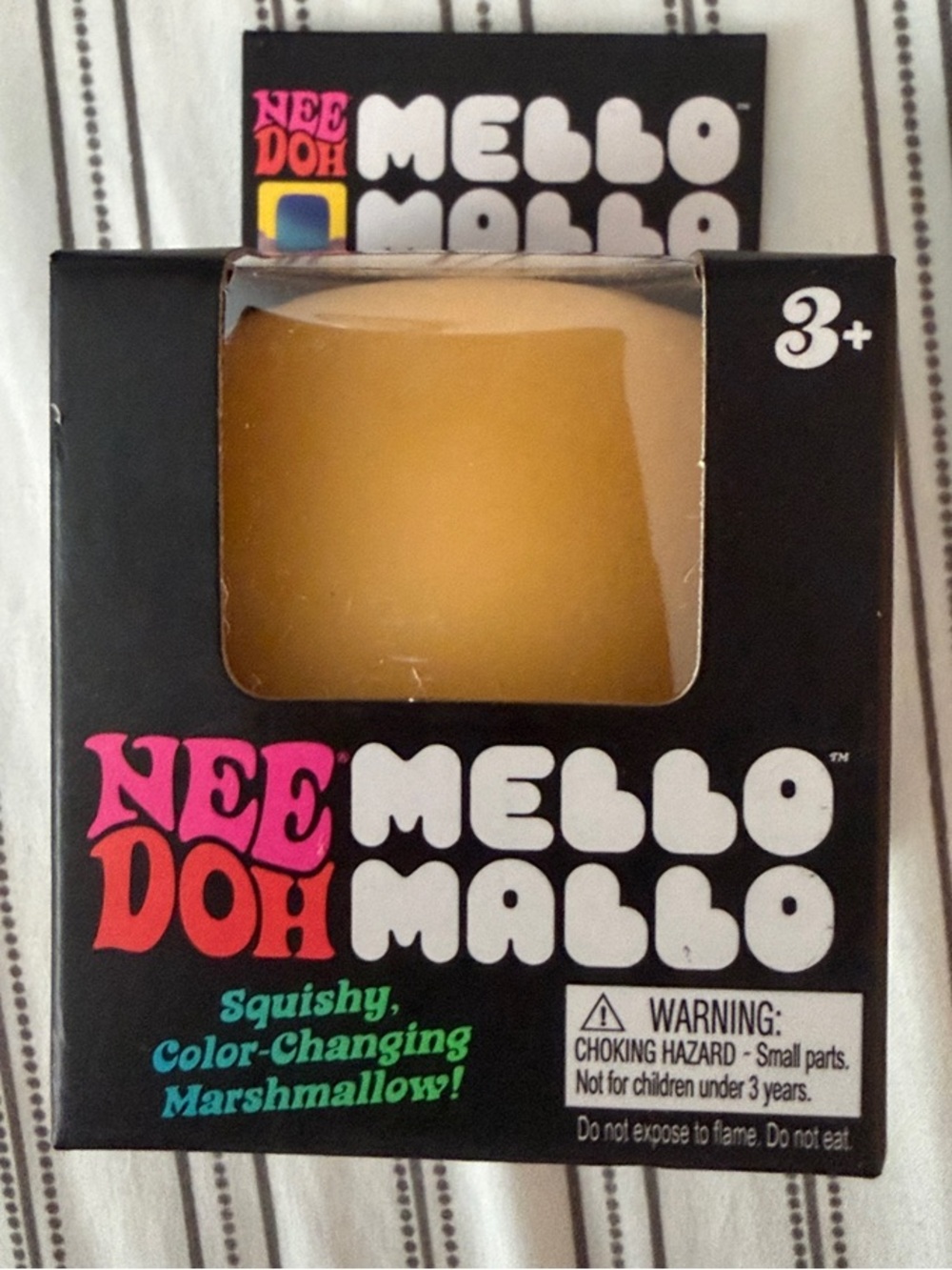Mello-Mallo Yellow Color-Changing Marshmallow Toy